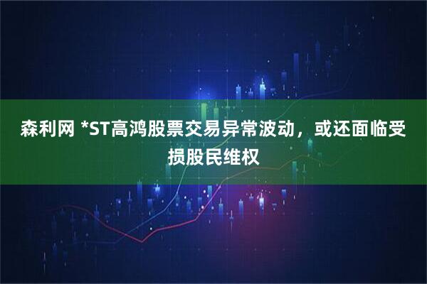森利网 *ST高鸿股票交易异常波动，或还面临受损股民维权